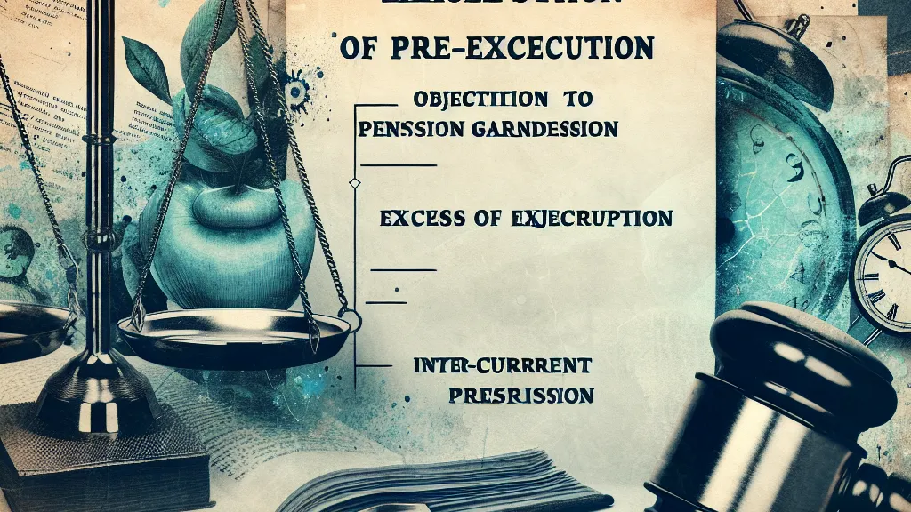 Modelo de Exceção de Pré-Executividade: Impugnação à Penhora de Proventos de Aposentadoria, Excesso de Execução e Prescrição Intercorrente