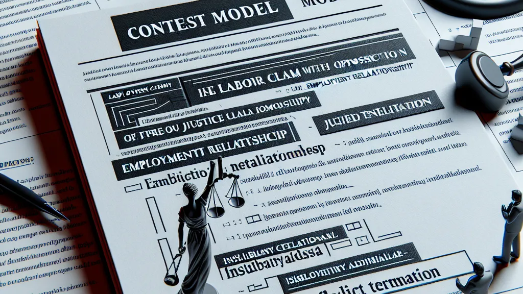 Modelo de Contestação em Reclamação Trabalhista com Impugnação de Benefícios da Justiça Gratuita, Discussão de Vínculo Empregatício, Adicional de Insalubridade e Rescisão Indireta