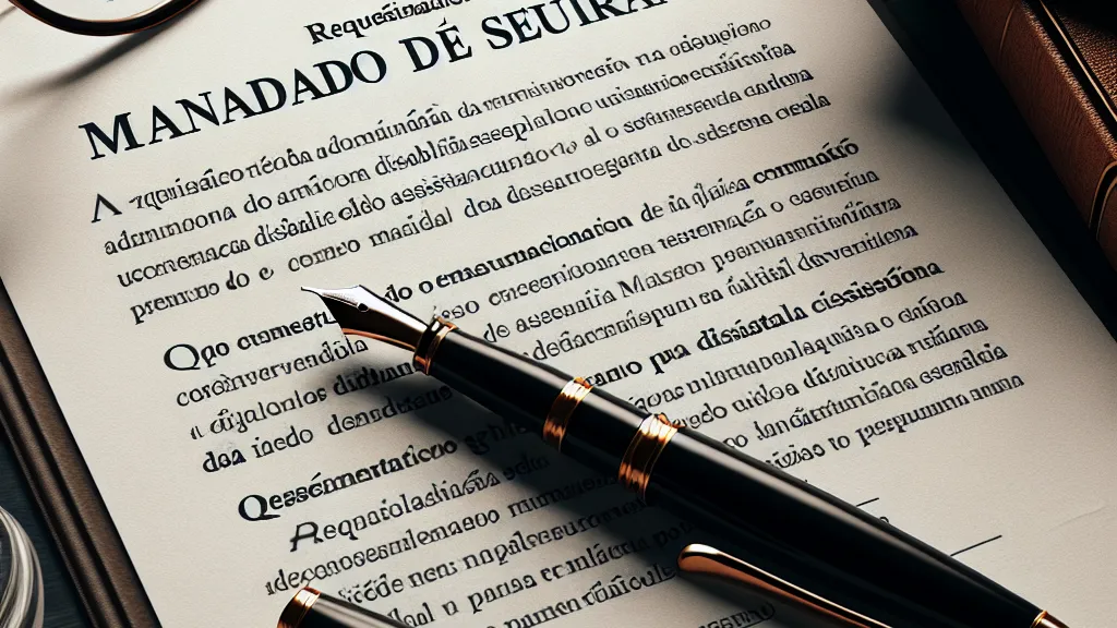 Modelo de Manifestação em Mandado de Segurança Cível para Reconhecimento de Concessão Administrativa de Auxílio por Incapacidade Temporária contra o INSS