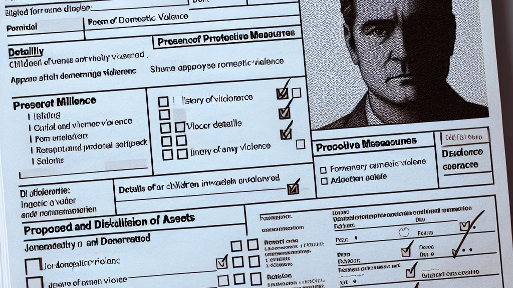Modelo de Pedido de Divórcio Litigioso com Histórico de Violência Doméstica e Medidas Protetivas