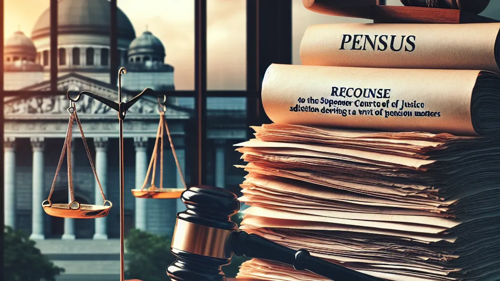 Modelo de Recurso Ordinário Constitucional ao STJ contra Decisão de Indeferimento de Mandado de Segurança em Matéria Previdenciária