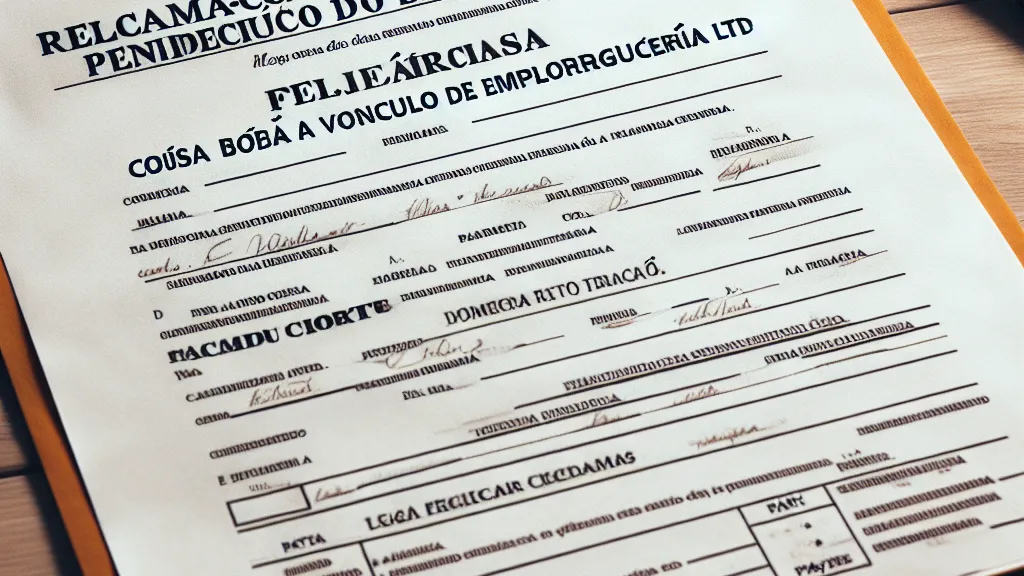 Modelo de Reclamação Trabalhista com Pedido de Reconhecimento de Vínculo Empregatício em Face de Coisa Boa Hamburgueria Ltda