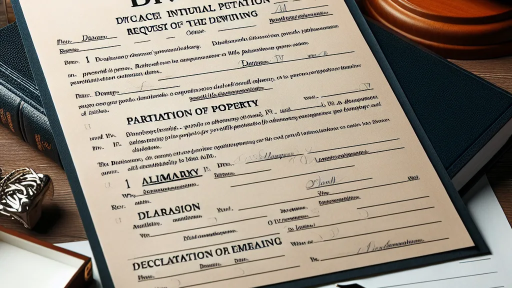 Modelo de Petição Inicial de Divórcio Litigioso com Partilha de Bens, Pedido de Pensão Alimentícia e Permanência no Imóvel
