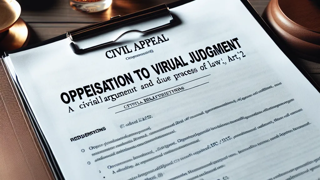Modelo de Petição de Oposição ao Julgamento Virtual em Apelação Cível – Garantia de Sustentação Oral e Devido Processo Legal (CPC/2015, art. 935, §2º) entre Empresária e Sociedade Empresarial