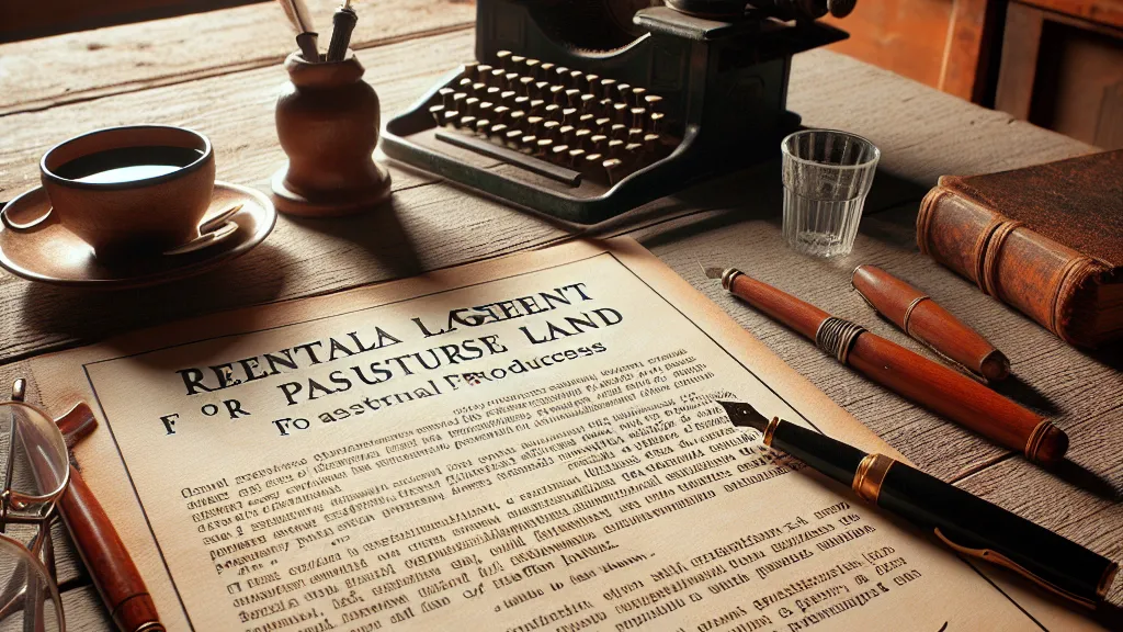 Modelo de Contrato de Arrendamento de Aluguel de Pasto entre Produtores Rurais com Fundamentação nos Princípios da Função Social, Boa-Fé Objetiva e Liberdade Contratual