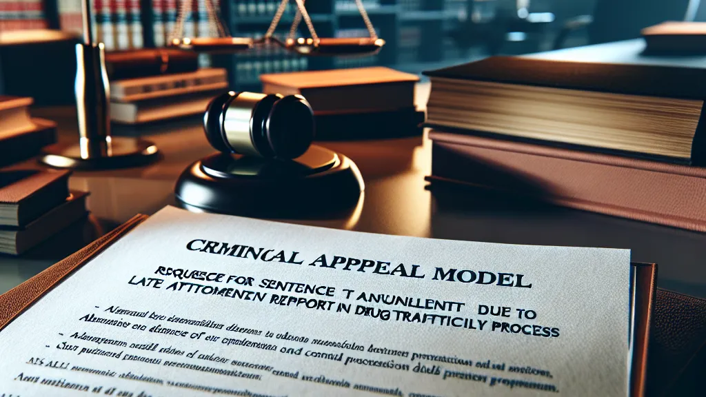 Modelo de Apelação Criminal com Pedido de Anulação de Sentença por Nulidade Absoluta: Ausência de Procuração de Advogado e Juntada Tardia de Laudo Definitivo em Processo de Tráfico de Drogas