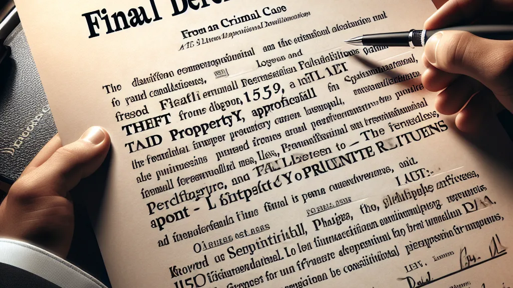 Modelo de Alegações finais de defesa criminal requerendo desclassificação de furto para apropriação de coisa achada com base no CP, art. 155 e CP, art. 169, II e princípios constitucionais