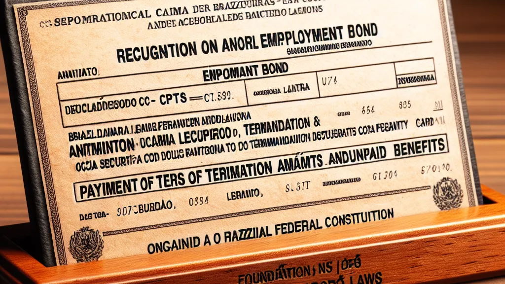 Modelo de Reclamação Trabalhista para Reconhecimento de Vínculo Empregatício, Anotação na CTPS e Pagamento de Verbas Rescisórias e Benefícios Não Quitados contra Empresa Reclamada com Fundamentos na CLT e Constituição F...