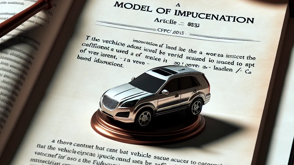 Modelo de Impugnação à penhora de veículo utilizado como instrumento de trabalho por motorista de aplicativo, alegando impenhorabilidade com base no CPC/2015, art. 833, V, e alienação fiduciária, com fundamento em princípi...