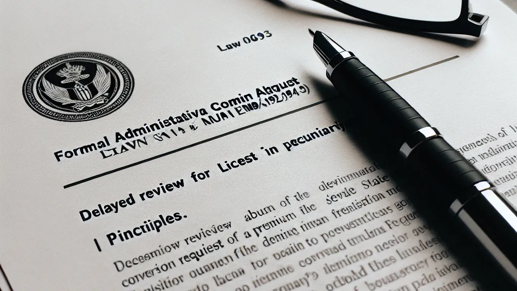 Modelo de Reclamação administrativa por demora na análise do requerimento de conversão de licença-prêmio em pecúnia contra a Secretaria de Estado da Administração do Amapá fundamentada na Lei 066/1993 e princípios c...