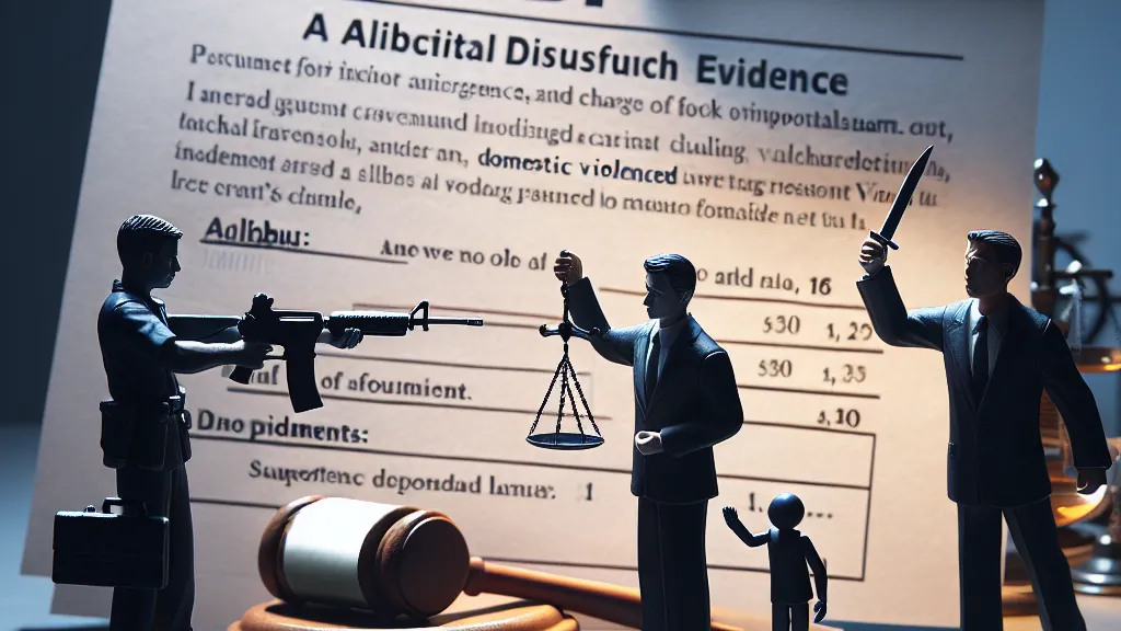 Modelo de Alegações finais de defesa criminal em ação penal por lesão corporal no contexto de violência doméstica, com pedido de absolvição por insuficiência de provas e apresentação de álibi e documentos comprobatór...