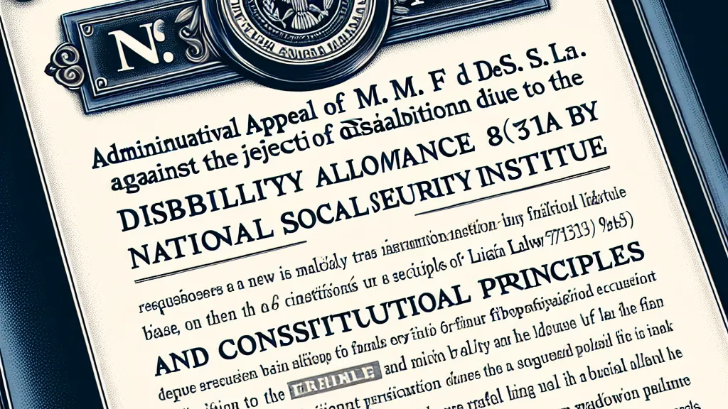 Modelo de Recurso Ordinário Administrativo de M. F. de S. L. contra indeferimento do auxílio-doença por fibromialgia pelo INSS, com pedido de nova perícia e fundamentação em Lei 8.213/1991 e princípios constitucionais