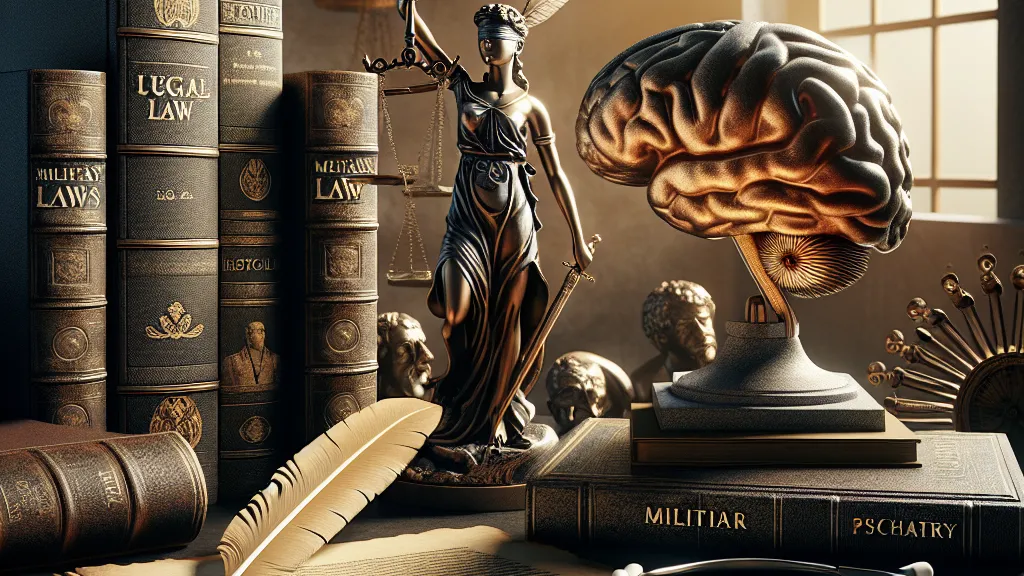 Modelo de Defesa prévia em processo militar por deserção com pedido de absolvição baseado na ausência de dolo devido a doença mental incapacitante e requerimento de prova pericial psiquiátrica